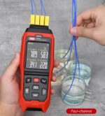 TASI TA612C K/J Tipi Profesyonel 4 Kanallı Dijital USB Sıcaklık Ölçer ve Veri Kaydedici - Görsel 5