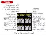 TASI TA612C K/J Tipi Profesyonel 4 Kanallı Dijital USB Sıcaklık Ölçer ve Veri Kaydedici - Görsel 4