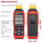 TASI TA612C K/J Tipi Profesyonel 4 Kanallı Dijital USB Sıcaklık Ölçer ve Veri Kaydedici - Görsel 3